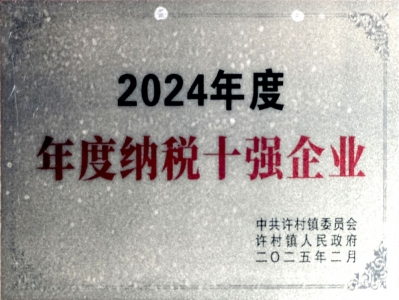 納稅十強企業(yè)